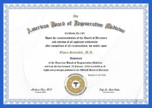American Board of Regenerative Medicine(ABRM)